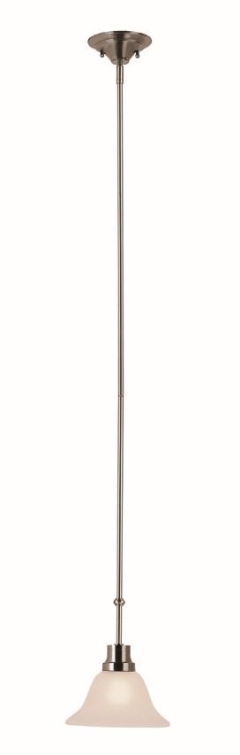 1LT MINI PENDANT-MARBLEIZED GL